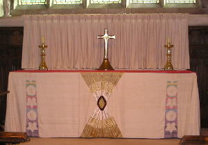 Picture of the main altar