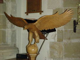 Photograph of the lectern